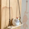 Polymer Clay Chicken. Christmas Tree Decorations. Hanging Decoration. Chickens.