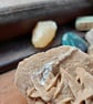 Raw Clear Quartz Crystal and Sterling Silver Necklace - April Birthstone - Image 3