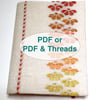 Kogin Embroidery Needle Case Craft Kit