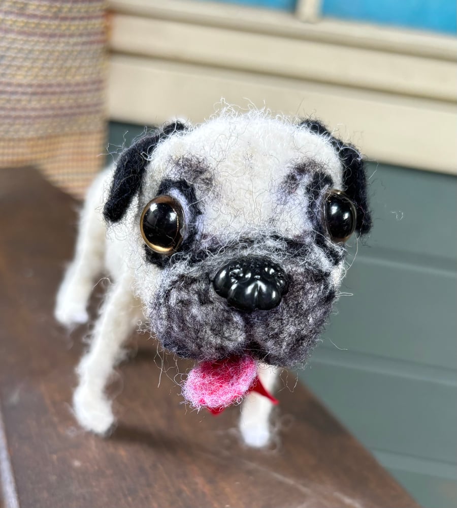 Spug the Pug (12cm x 11cm x 5cm)