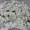 Sale bundle of 3 Velvet Remnants Meadow Flowers