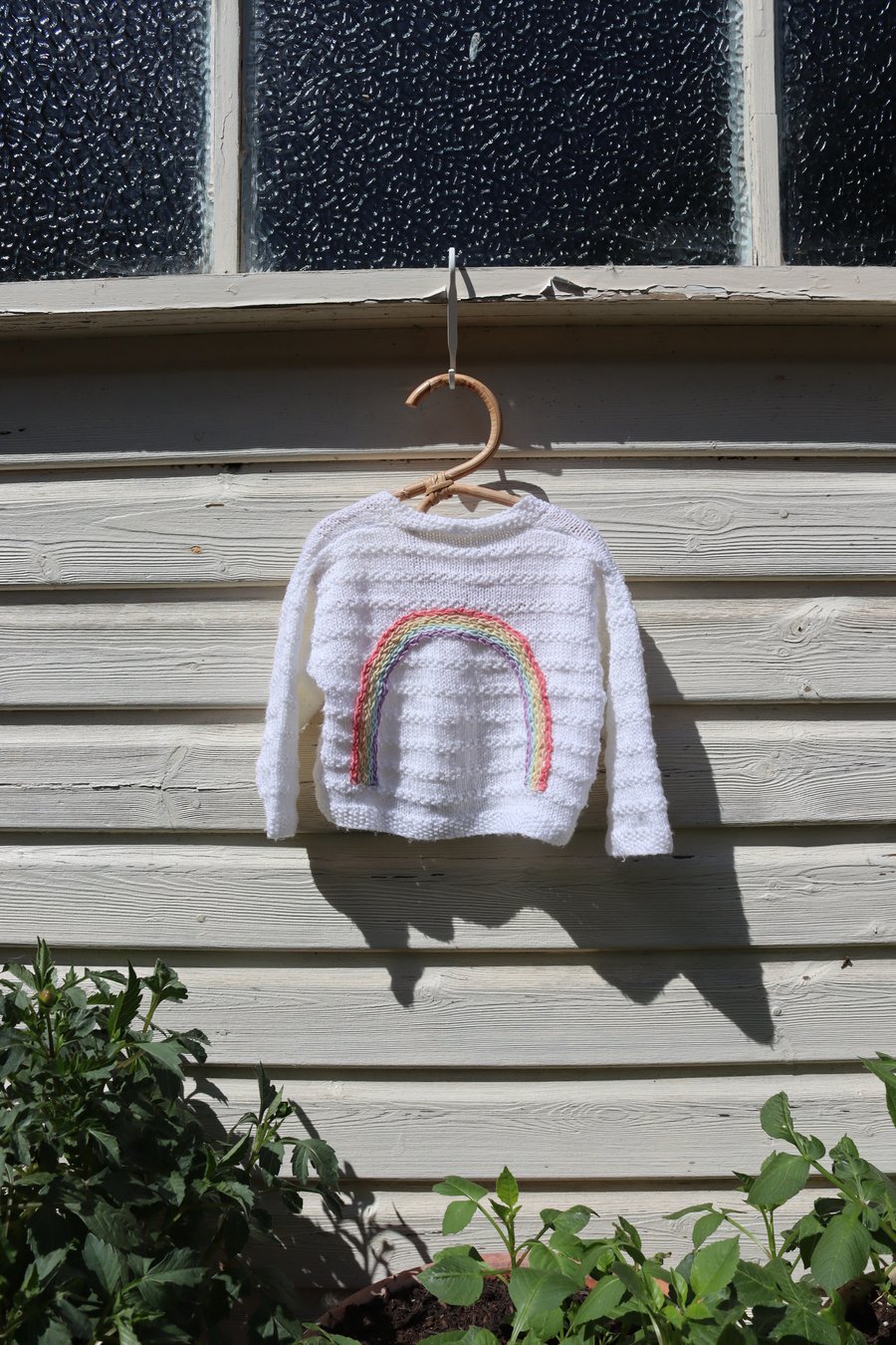 Rainbow Cardigan 9-12mo