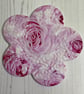 Tea Room - Coaster Pastel Pink Roses by Carolee Crafts PB3 - 0019 - Image 2