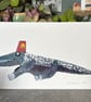 Crocodile in a Fez - Collagraph print  -    Catherine O'Neill Art