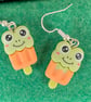 Frog Lollipop Dangly Earrings - Image 2
