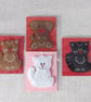 Gingerbread dog decoration, hanging decoration, felt. - Image 10
