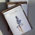 Bluebells Greeting Card Blank Inside Floral Birthday Card (QM300)