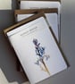 Bluebells Greeting Card Blank Inside Floral Birthday Card (QM300)