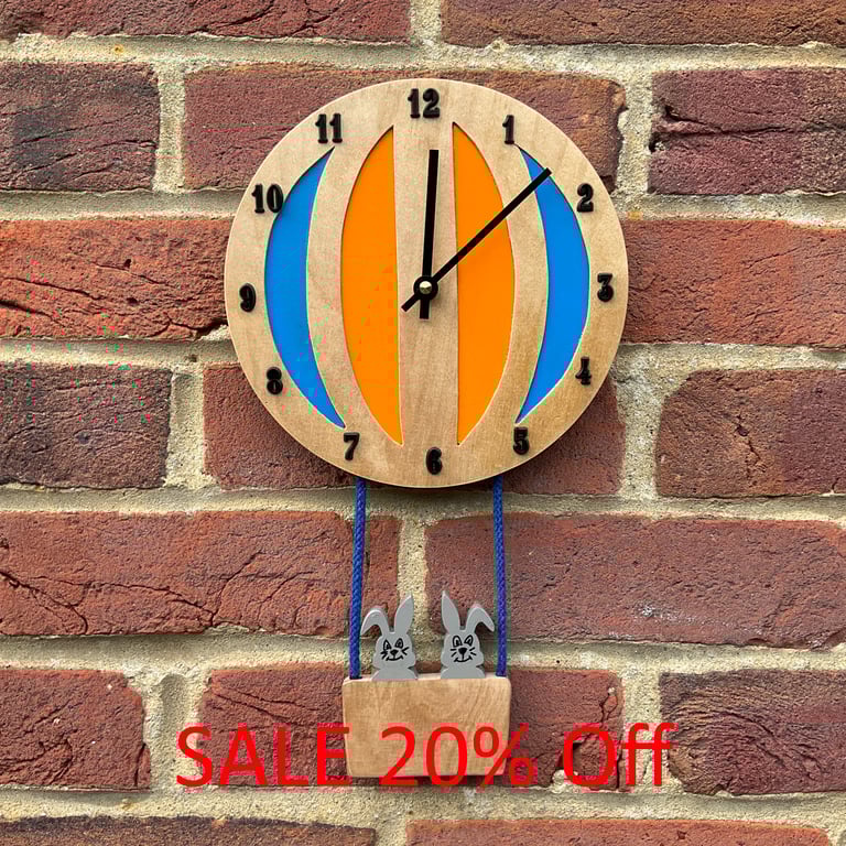 Balloon Wall Clock (WC26)