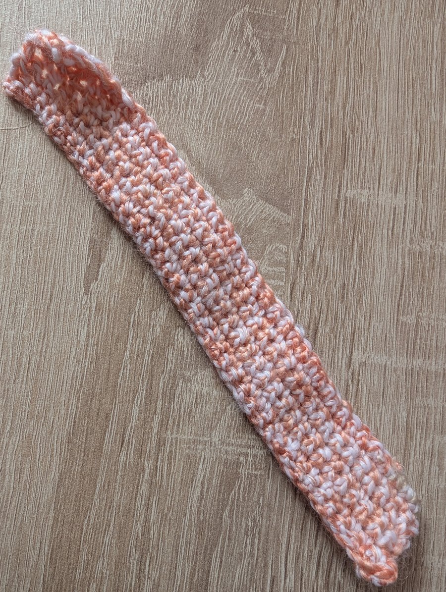 Large Coral Bookmark