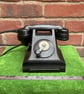 Decorative Desk or Table Lamp, Repurposed Vintage Ericsson Bakelite Telephone - Image 9