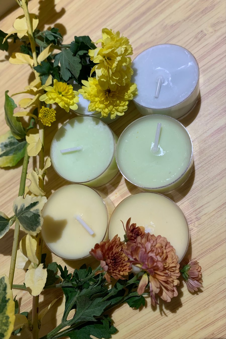 6 Bergamot Essential Oil Blend Tealight Gift Set