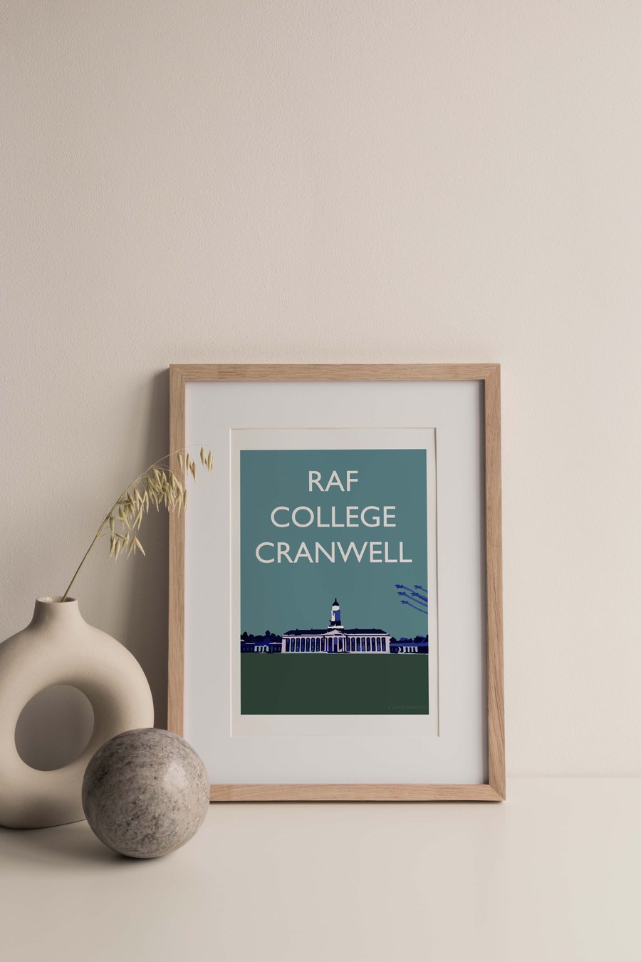 RAF College Cranwell, UK Giclee Travel Print