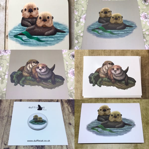 Otters Gift Set