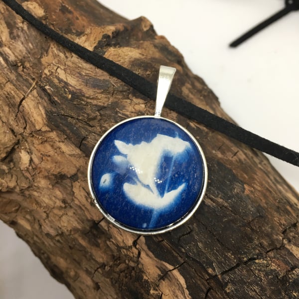 Cyanotype Pendant Necklace (53)