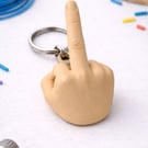 Novelty Hand Gesture Keychain - Any 3 keychains for 5 - See our bundle listing