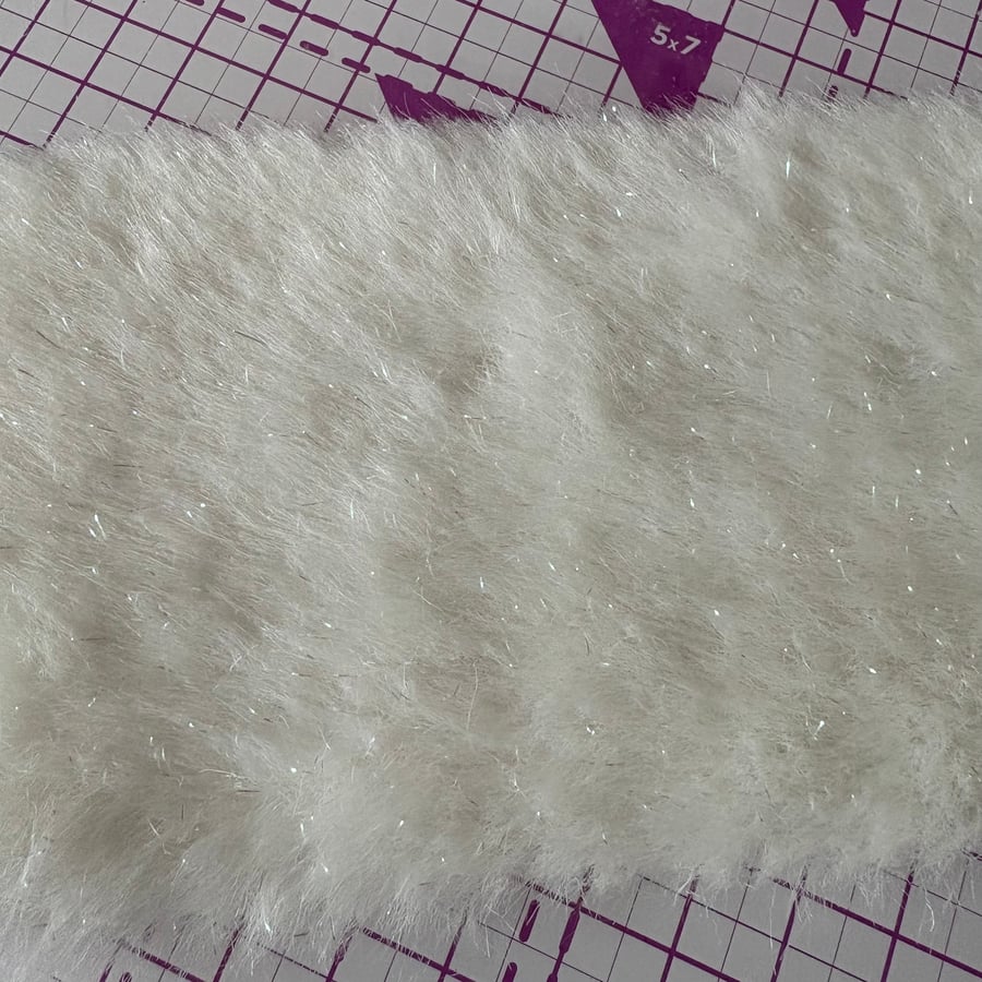 White Fur Trim with Sparkle CS5