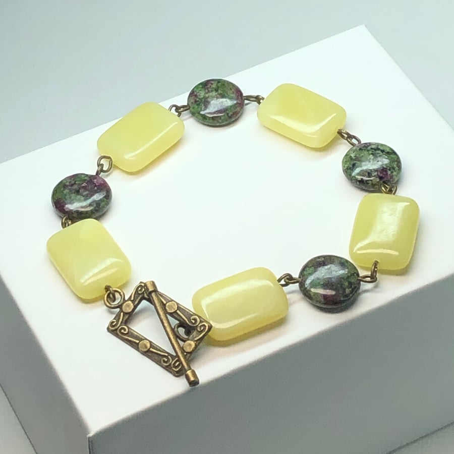 Ruby cheap jade stone
