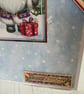 Holidays Christmas Card Merry & Bright,Tomte, Gnome by Carolee Crafts PB6 - 0010 - Image 4