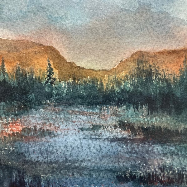 Stormy Lake. 