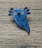 Annie axolotl pin badge - Image 3