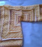 Handmade Imperial Ridge Hexagon Cardigan: Papatya Batik Jacket (UK 8-12) - Image 6