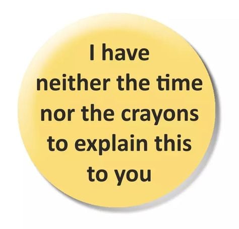 Explaining Things To Idiots Funny Fridge Magnet Magnet