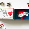 Valentine's day card-Personalised Valentine's Day card-Love gift for him or her