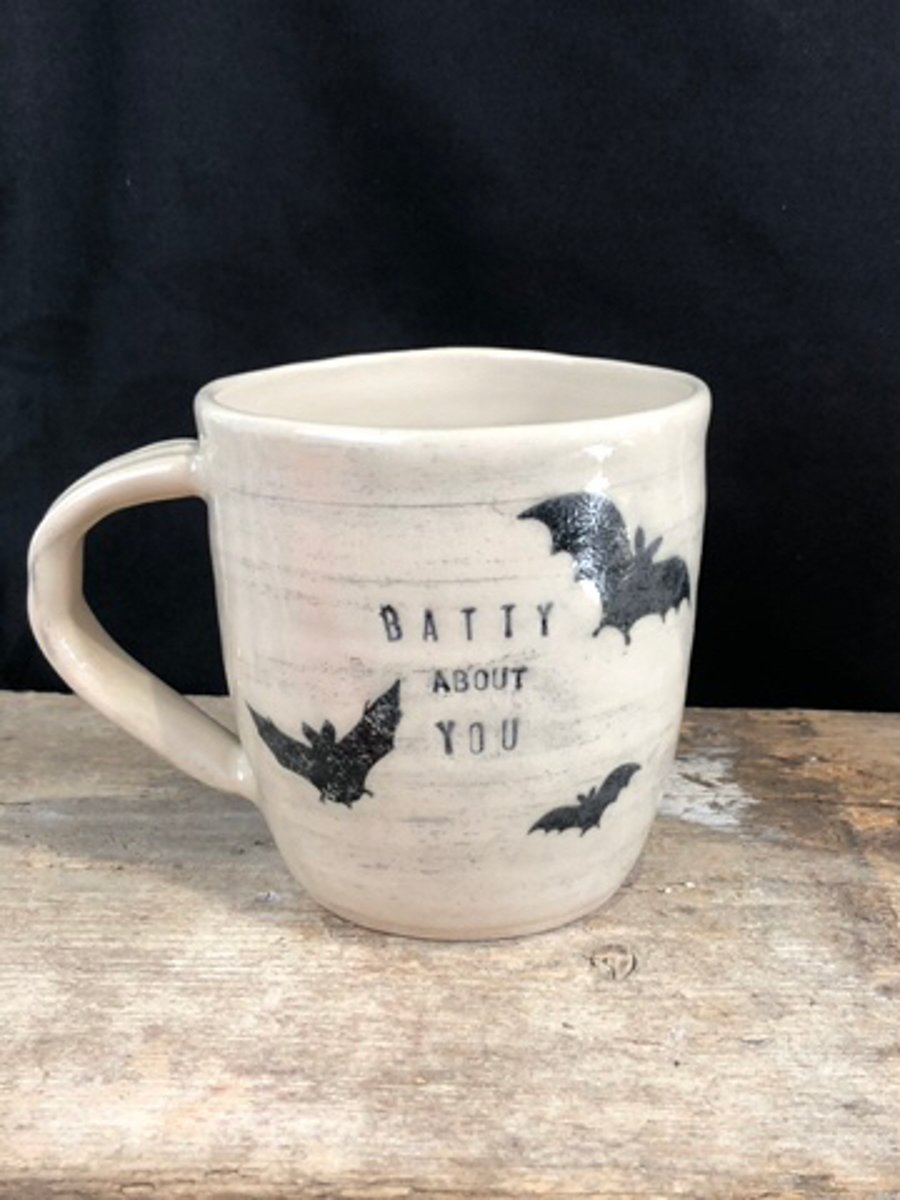 Ceramic Mug - BATTY ABOUT YOU