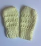 Baby mittens pack of three pairs 0-3 months  - Image 4