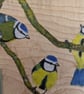Blue Tit Birds Painting On Chunky Wood - Image 4