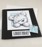 James the bear handmade birthday card - Image 3