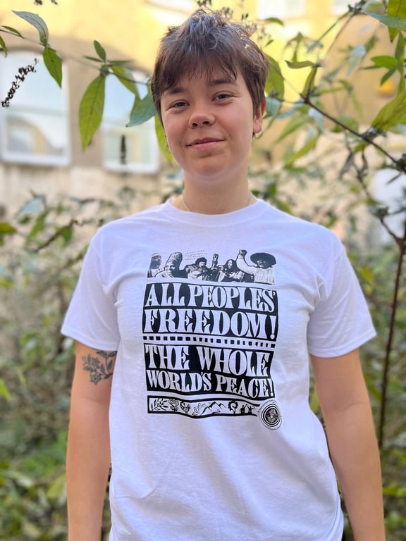 All Peoples to Power - White Medium T-shirts!