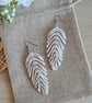 Feather Leaf Earrings  - Image 4