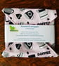 Reusable, plastic free Sandwich Wrappers: barista pink - Image 1