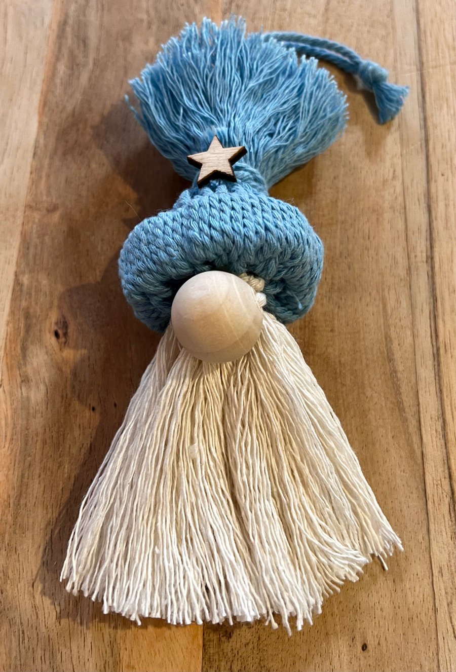 Macrame gnome tree decoration, Happily Handmade