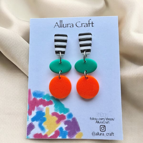 Zingy Fresh Colour Pop Earrings