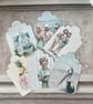 Shadow Box (Beach House) by Carolee Crafts CR 0002 - Image 7