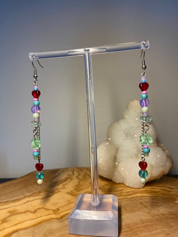 Clover & Heart Earrings 