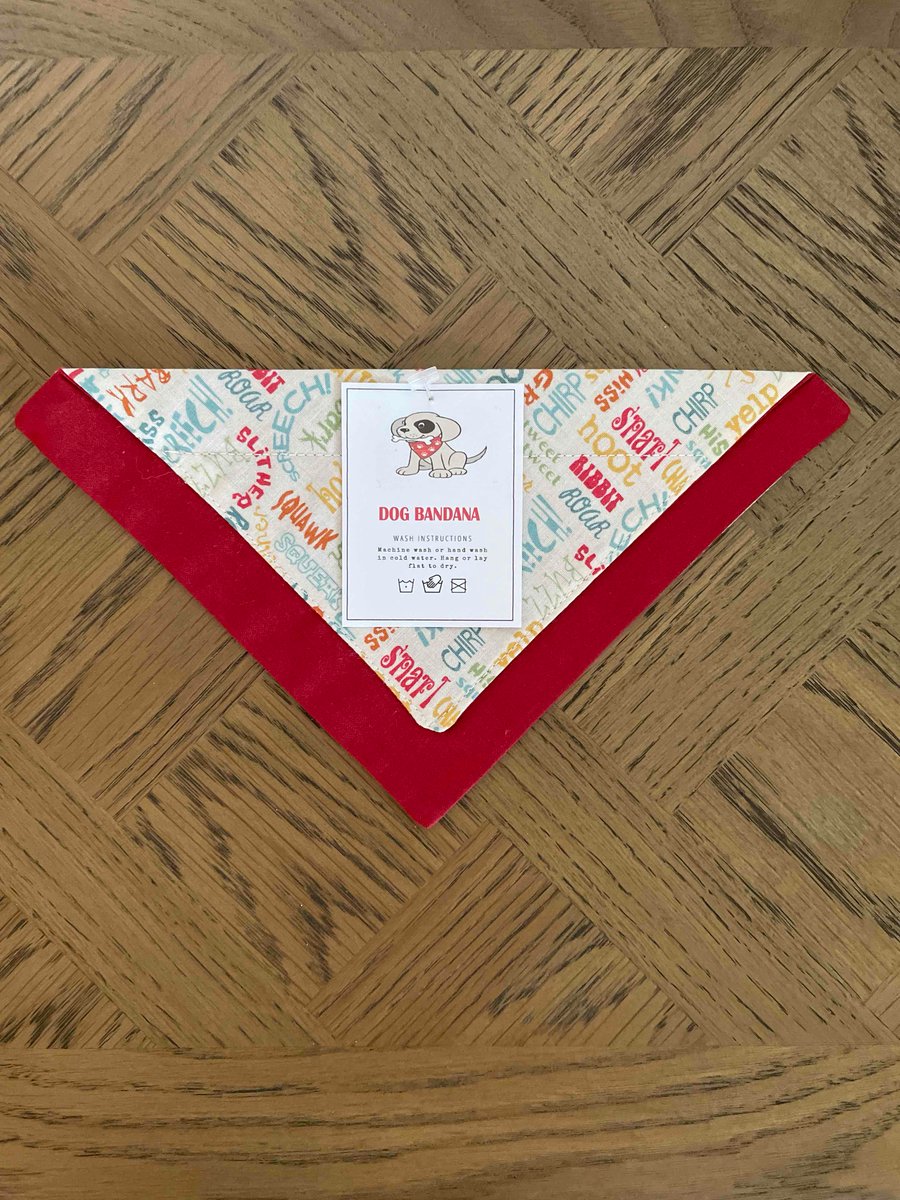 Small Dog or Cat Bandana