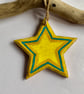 Set of 3 hand painted Christmas decorations - Image 3