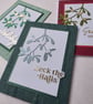 Christmas mistletoe card (style 1) - Image 5