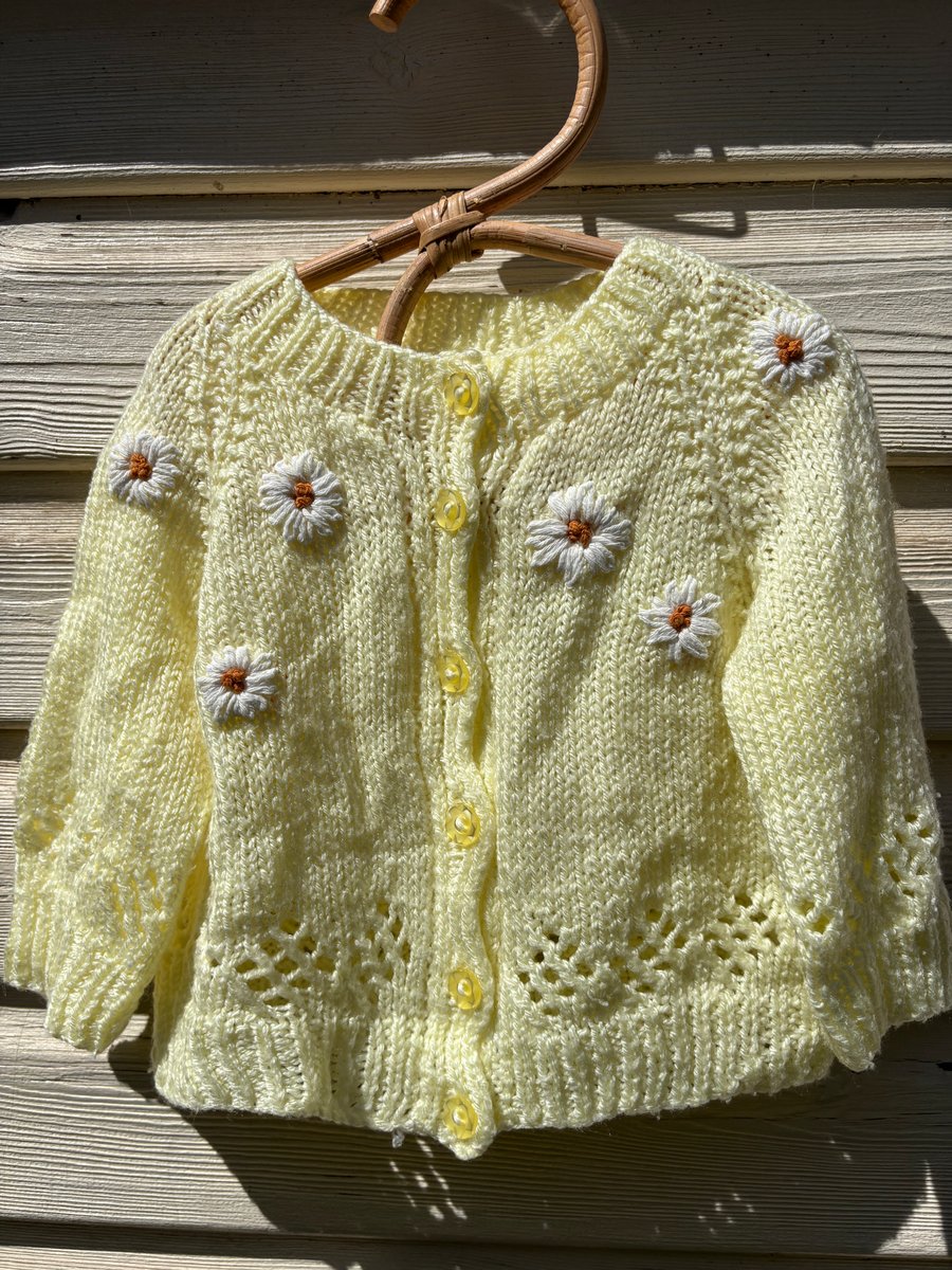 Daisy Cardigan 9-12mo