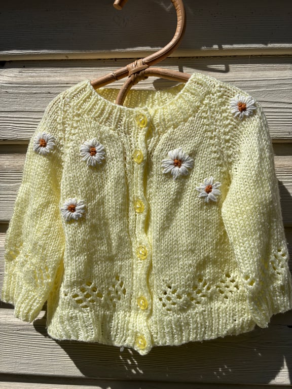 Daisy Cardigan 9-12mo