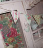 SHABBY CHIC WOOD BUNTING MADE USING CATH KIDSTON VINTAGE DESIGN DRESSER DISPLAY - Image 3