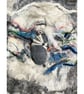 Art felt natural wool sensory wall hanging Hagstone - Image 4