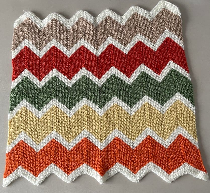 Hand Knitted Baby Blanket