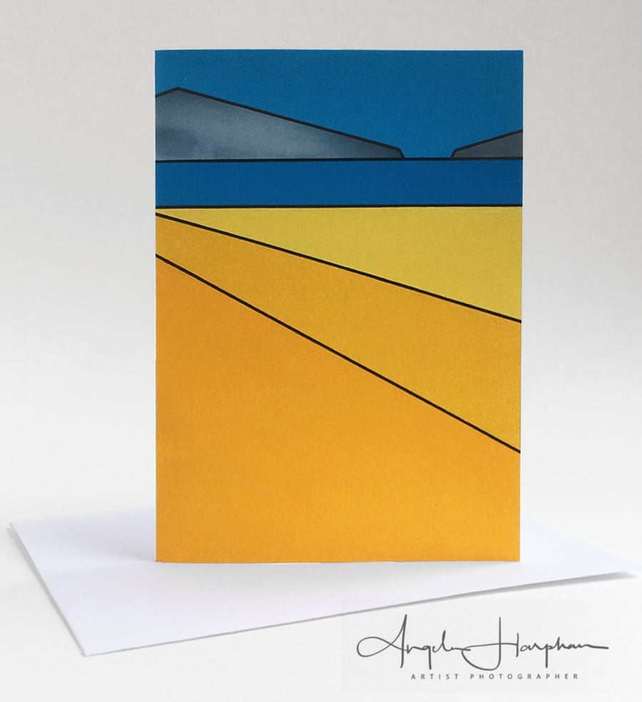 Art Card - Blank - Bright Seascape I
