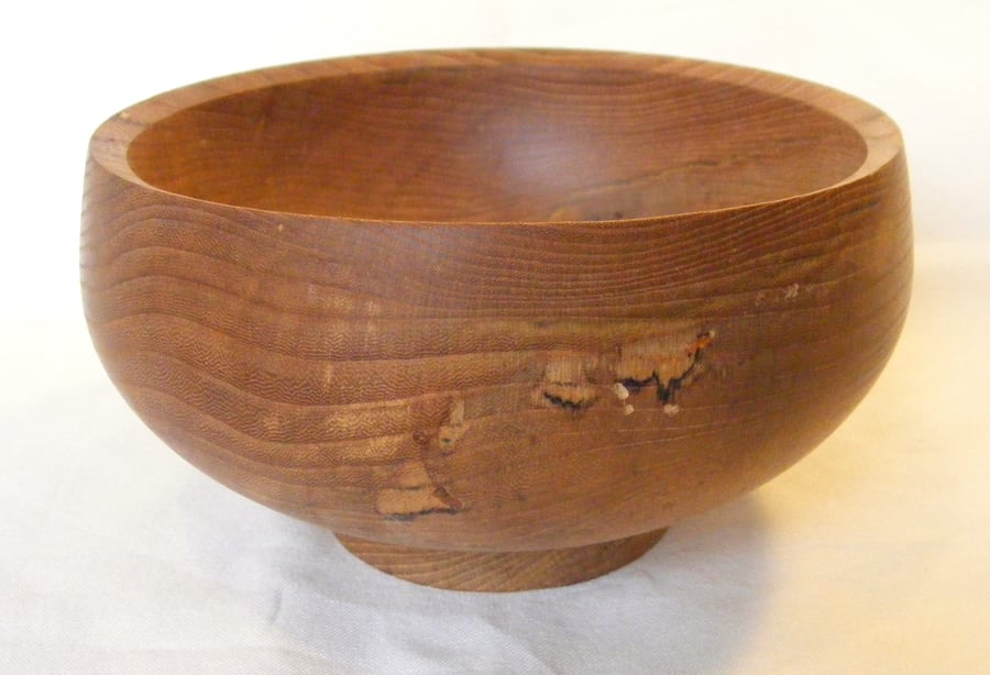 Spalted Elm Bowl