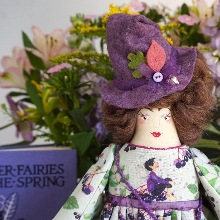 Holde A Little Lancashire Witch Doll